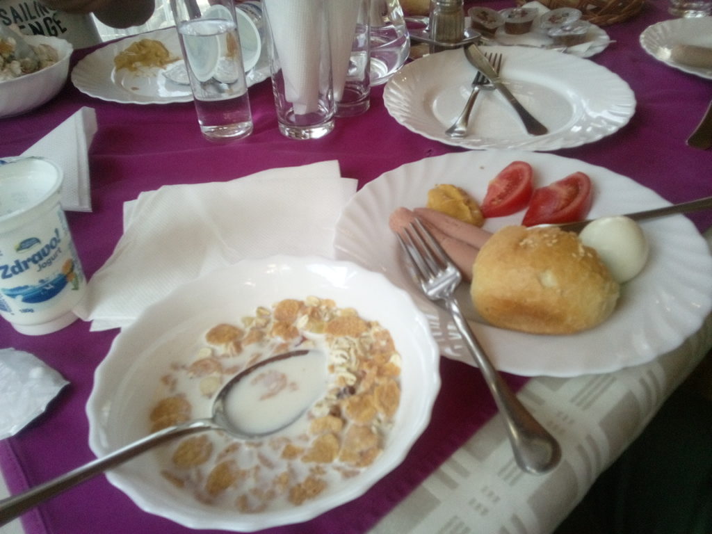 クラブソーニャの朝食