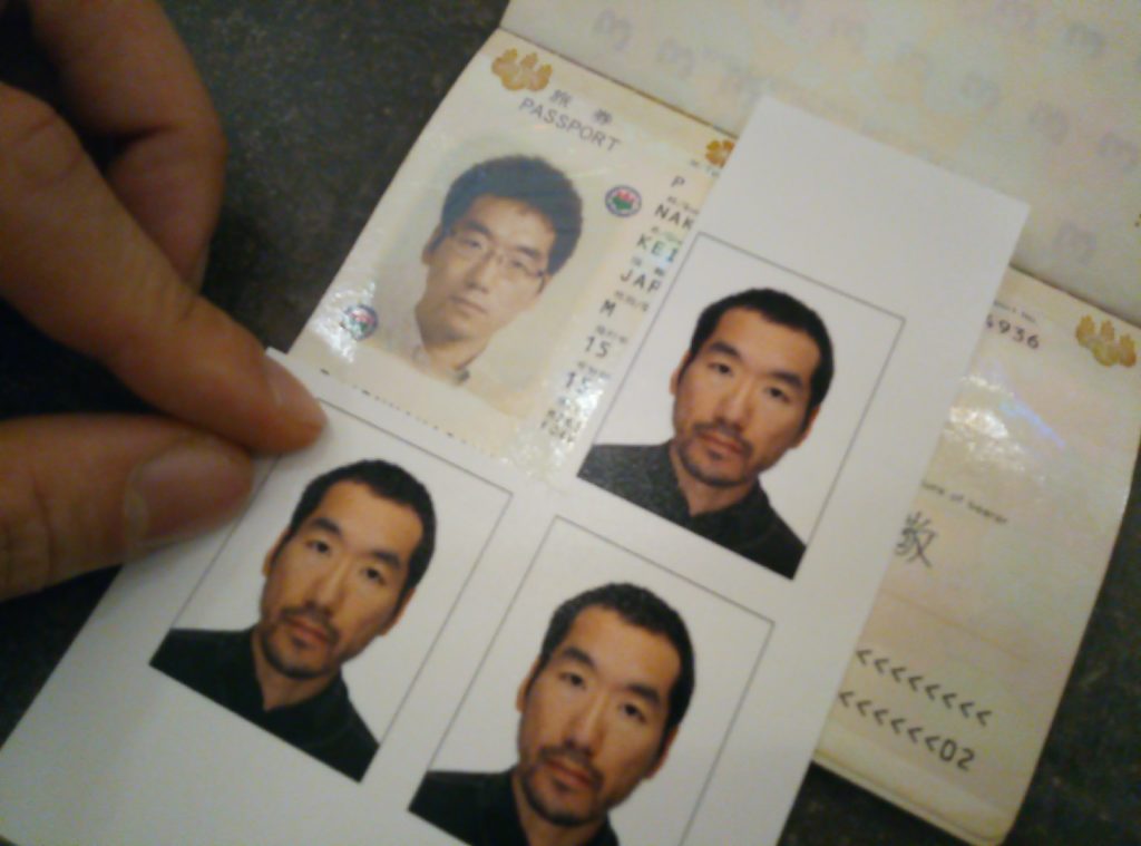 パスポート写真今昔
